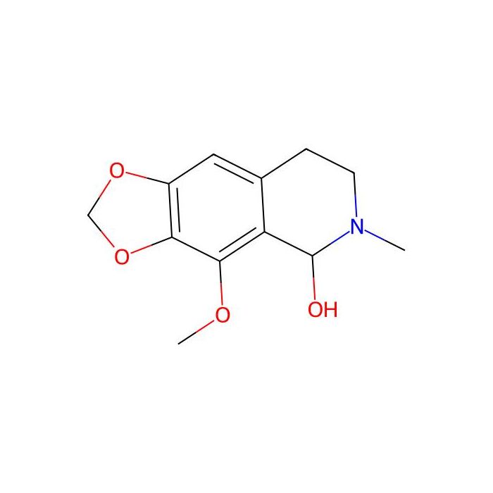 5，6，7，8-Tetrahydro-4-methoxy-6-methyl-1，3-dioxolo[4，5-g]isoquinolin-5-ol