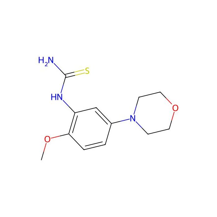 1-(2-甲氧基-5-吗啉代苯基)硫脲