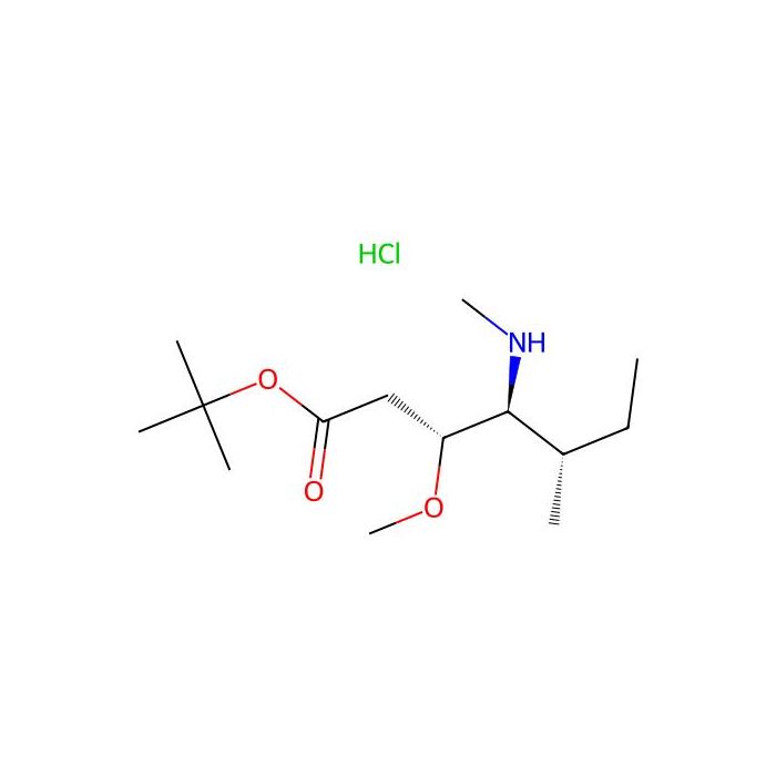 (3R,4S,5S)-3-甲氧基-5-甲基-4-(甲基氨基)庚酸叔丁酯盐酸盐