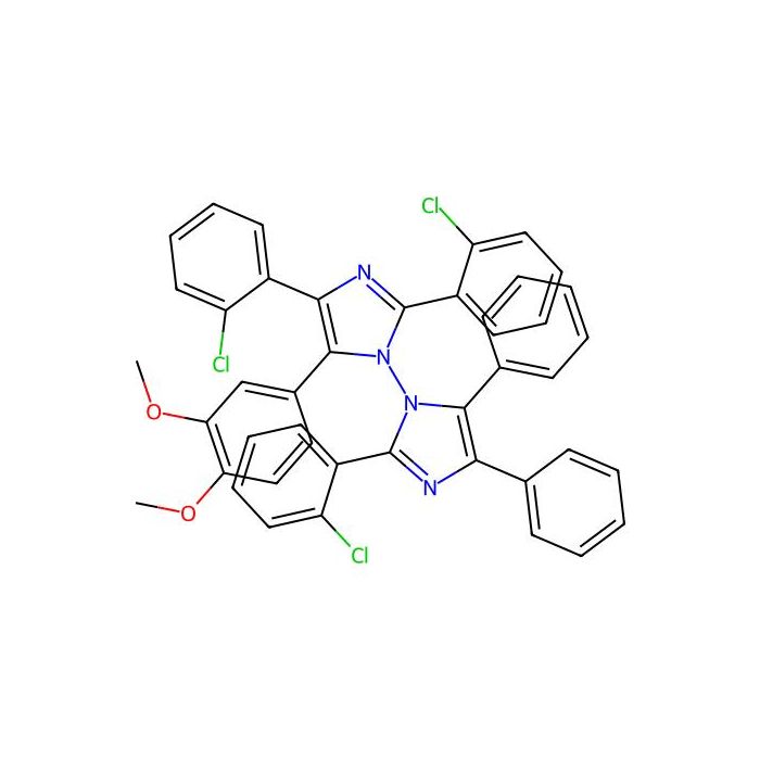 2，2'，4-三(2-氯苯基)-5-(3，4-二甲氧基苯基)-4'，5'-二苯基-1，1'-二咪唑