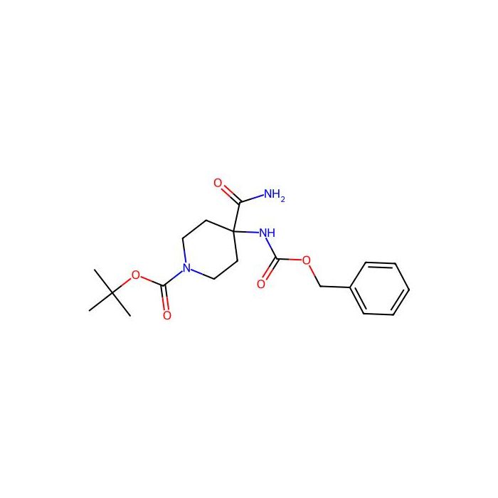 4-苄氧羰基胺-4-甲酰胺哌啶-1-羧酸叔丁酯