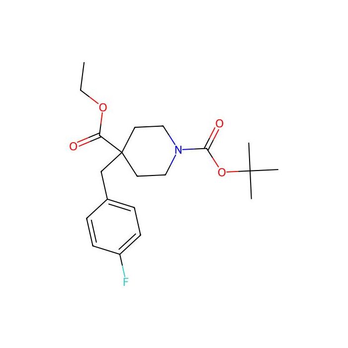 1-叔丁基 4-乙基 4-(4-氟苄基)哌啶-1，4-二羧酸酯