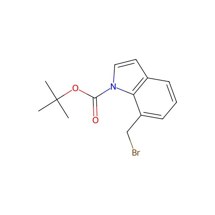 7-(溴甲基)-1H-吲哚-1-羧酸 1，1-二甲基乙酯