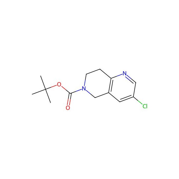 3-氯-7，8-二氢-1，6-萘啶-6(5H)-羧酸叔丁酯