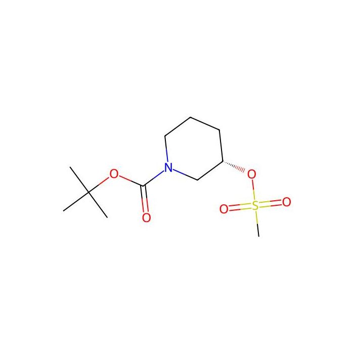 (S)-3-((甲基磺酰基)氧基)哌啶-1-羧酸叔丁酯
