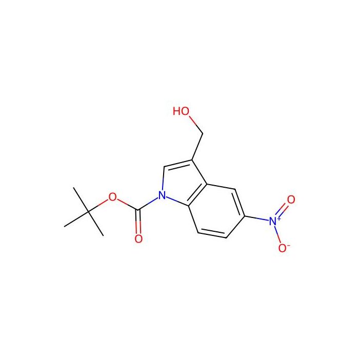 1-Boc-3-羟甲基-5-硝基吲哚