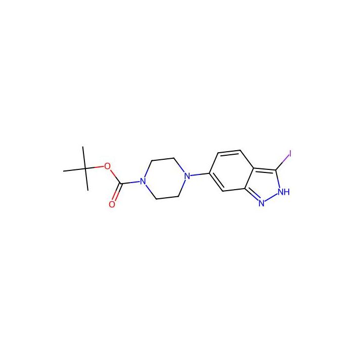 1-BOC-4-(3-碘-1H-吲唑-6-YL)哌嗪