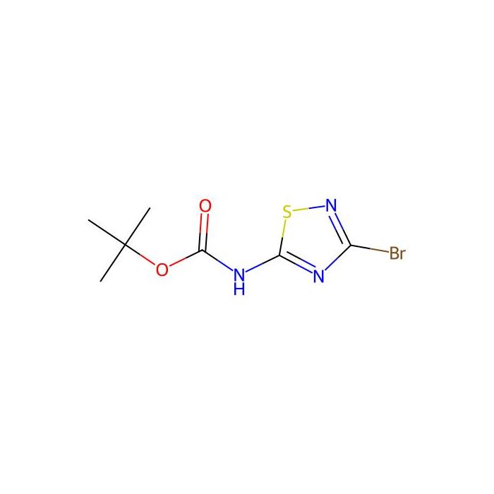 (3-溴-1，2，4-噻二唑-5-基)氨基甲酸叔丁酯