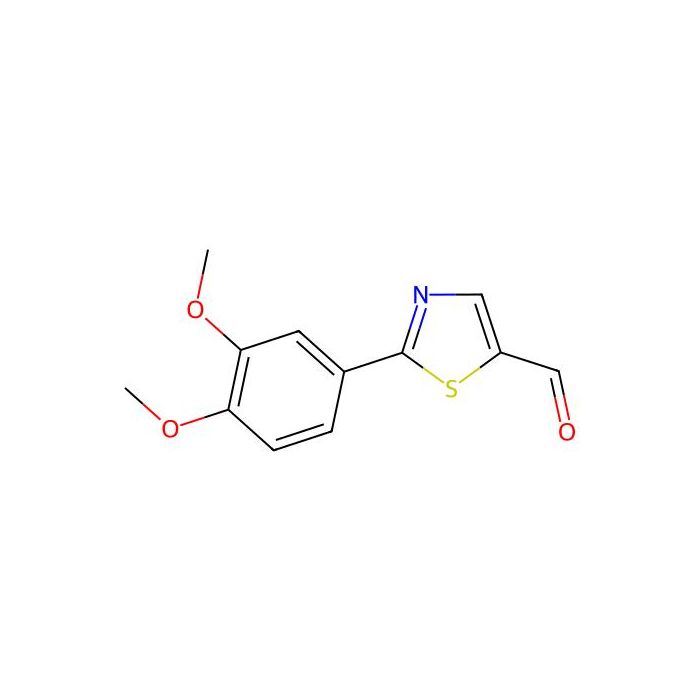 2-(3，4-二甲氧基苯基)噻唑-5-甲醛