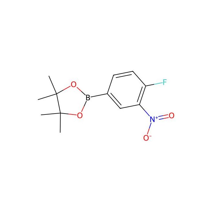 2-(4-氟-3-硝基苯基)-4,4,5,5-四甲基-1,3,2-二氧硼杂环戊烷