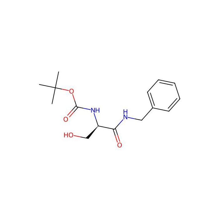 (R)-(1-(苄基氨基)-3-羟基-1-氧代丙烷-2-基)氨基甲酸叔丁酯