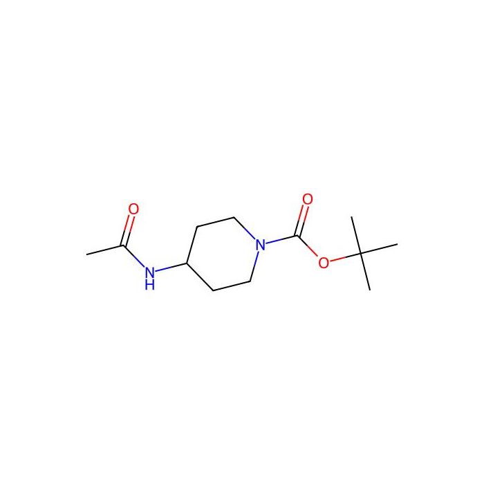 4-乙酰氨基哌啶-1-甲酸叔丁酯