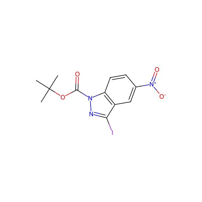 叔-丁基 3-碘-5-硝基-1H-吲唑-1-甲酸基酯