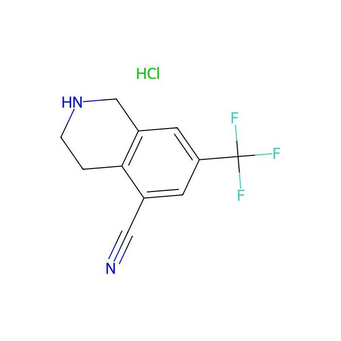 7-(三氟甲基)-1，2，3，4-四氢异喹啉-5-甲腈盐酸盐