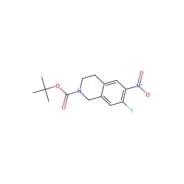 7-氟-6-硝基-3，4-二氢异喹啉-2(1H)-羧酸叔丁酯