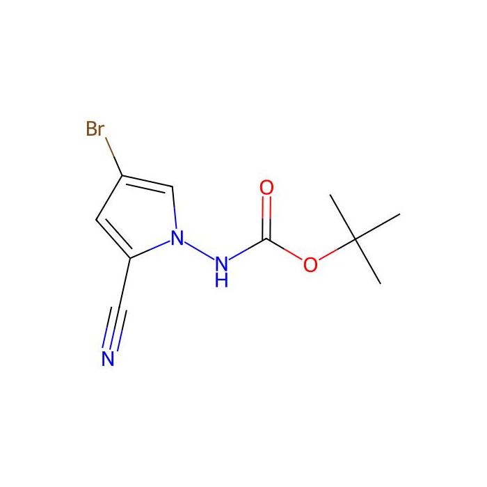 (4-溴-2-氰基-1H-吡咯-1-基)氨基甲酸叔丁酯
