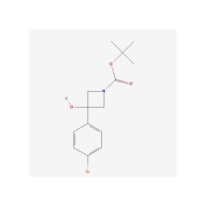 3-(4-溴苯基)-3-羟基氮杂环丁烷-1-甲酸叔丁酯