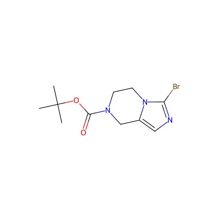 3-溴-5，6-二氢咪唑并[1，5-a]吡嗪-7(8H)-羧酸叔丁酯