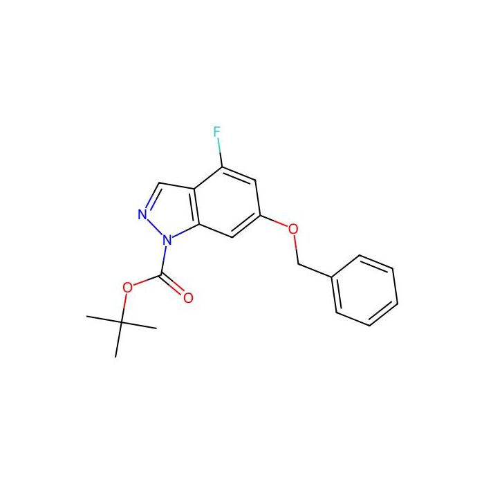 6-(苄氧基)-4-氟-1H-吲唑-1-羧酸叔丁酯