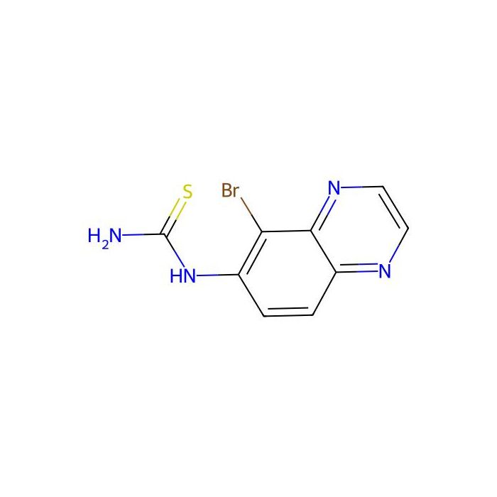 N-(5-溴喹喔啉-6-基)硫脲