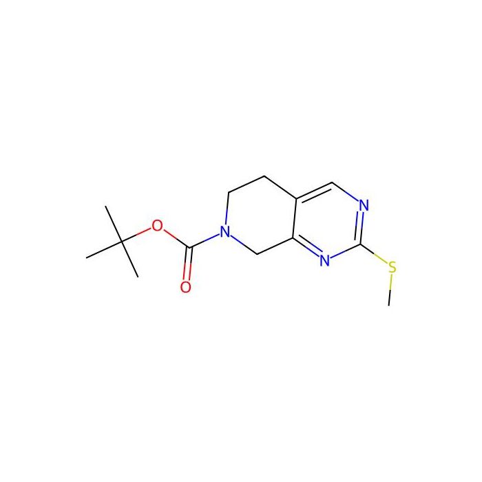 2-(甲硫基)-5，6-二氢吡啶并[3，4-d]嘧啶-7(8H)-羧酸叔丁酯