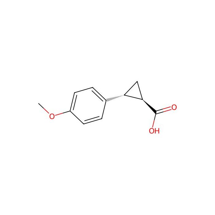 反式-2-（4-甲氧基苯基）环丙烷-1-羧酸