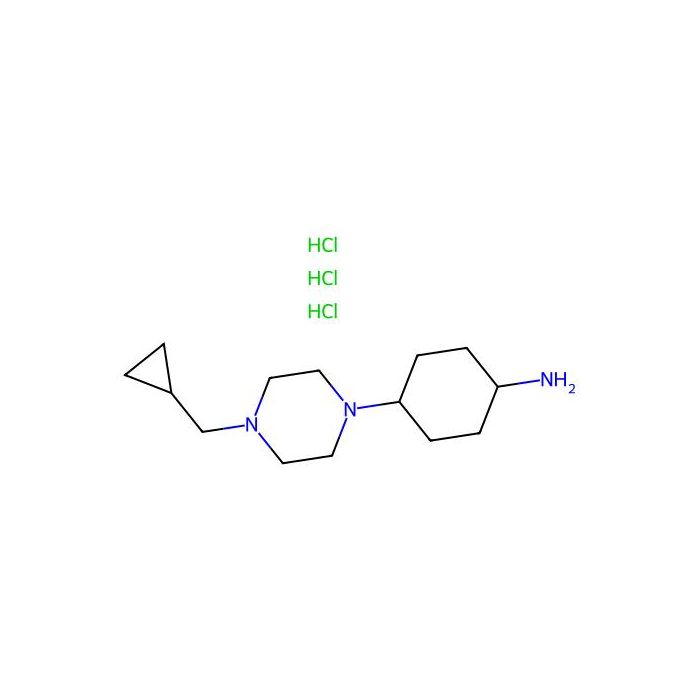 反式-4-(4-(环丙基甲基)哌嗪-1-基)环己基胺三盐酸盐