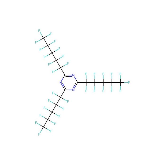 2,4,6-Tris(undecafluoropentyl)-1,3,5-triazine