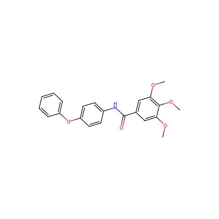 3,4,5-Trimethoxy-N-(4-phenoxyphenyl)benzamide