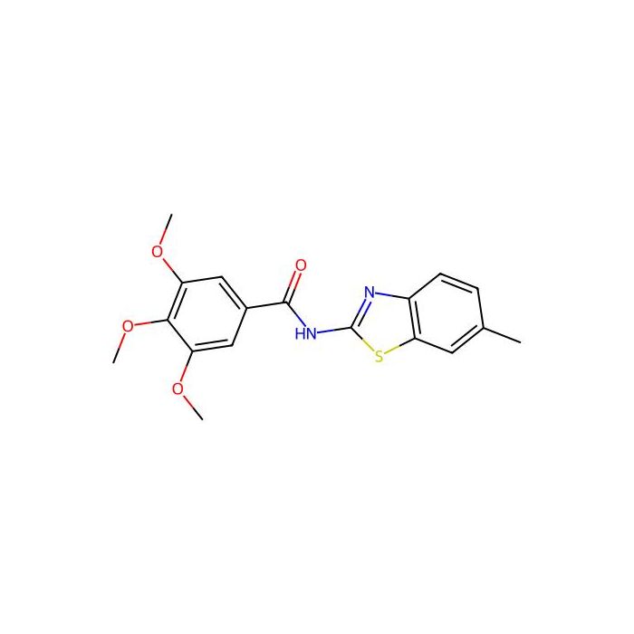 3,4,5-Trimethoxy-N-(6-methyl-benzothiazol-2-yl)-benzamide
