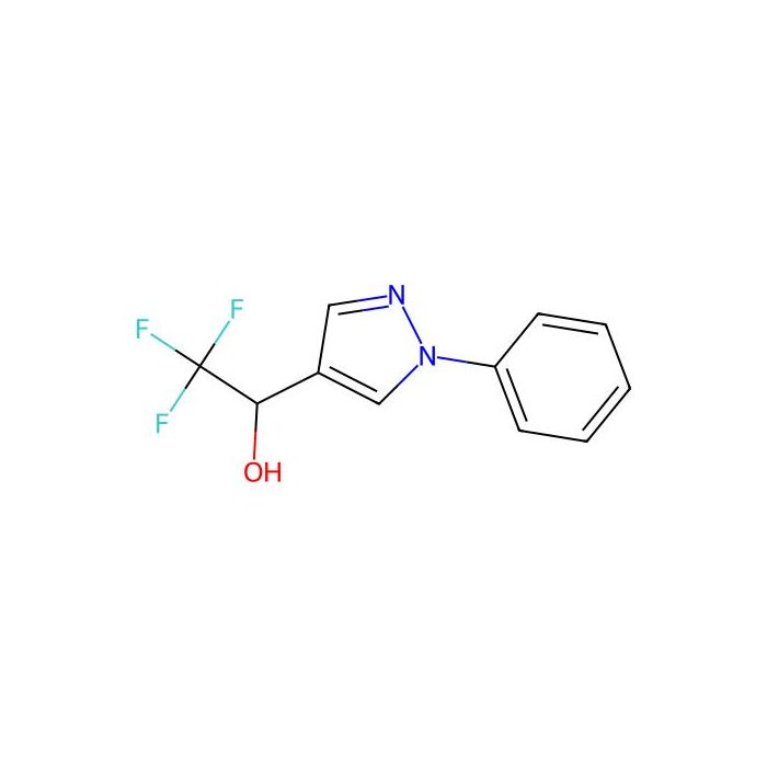 2,2,2-trifluoro-1-(1-phenyl-1H-pyrazol-4-yl)ethan-1-ol