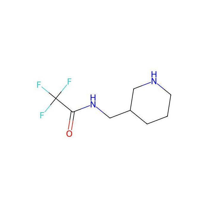 2,2,2-trifluoro-N-(piperidin-3-ylmethyl)acetamide
