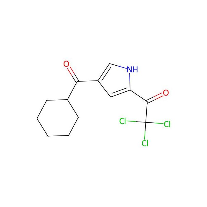 2,2,2-trichloro-1-[4-(cyclohexylcarbonyl)-1H-pyrrol-2-yl]-1-ethanone