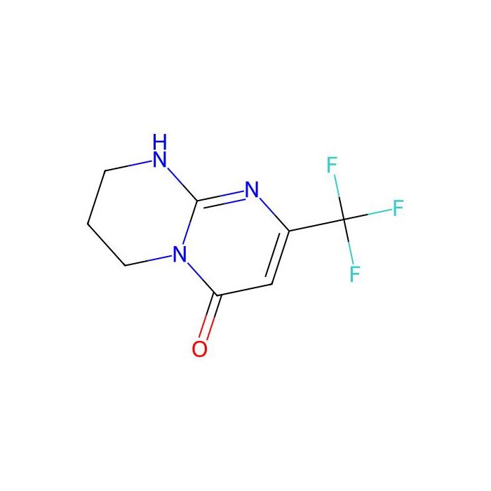 2-(trifluoromethyl)-6,7,8,9-tetrahydro-4H-pyrimido[1,2-a]pyrimidin-4-one