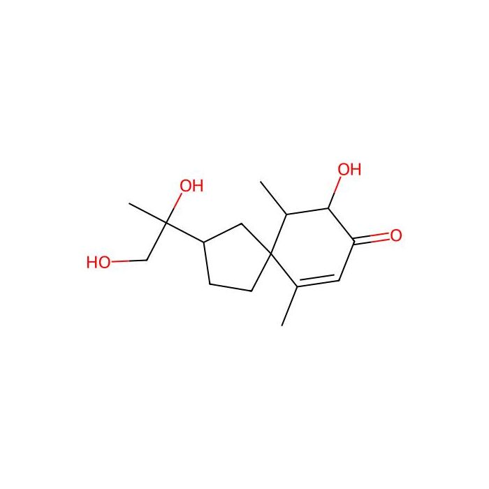 3,11,12-Trihydroxy-1(10)-spirovetiven-2-one