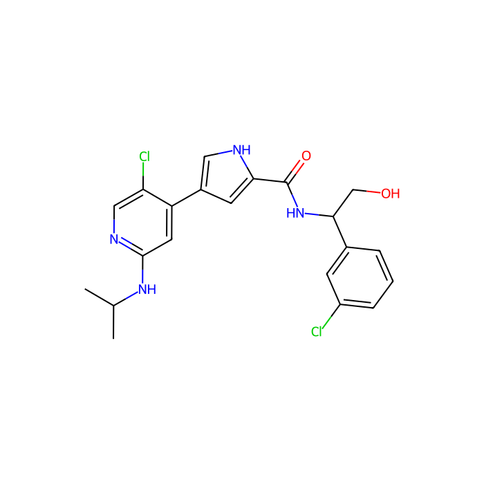 Ulixertinib (BVD-523), MAP 激酶 ERK2 抑制剂