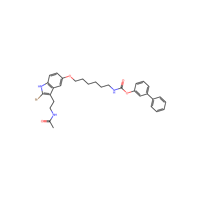 UCM1341, 脂肪酸酰胺水解酶抑制剂；MT 1 受体激动剂；MT 2 受体激动剂