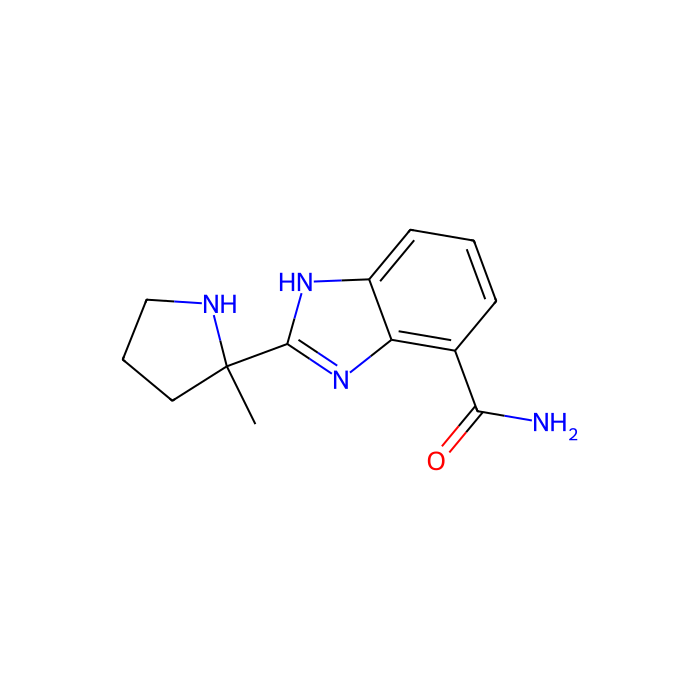Veliparib,PARP抑制剂, PARP 1、2 和 3 抑制剂