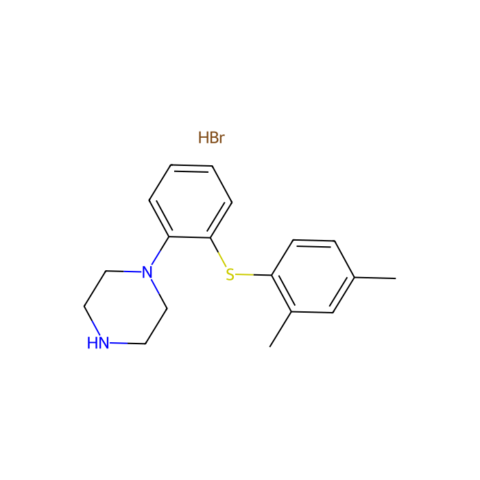 沃替西汀 (Lu AA21004) HBr, 羟色胺 3a（5-HT3a）受体拮抗剂