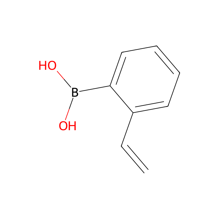 2-乙烯苯硼酸 (含不同量的酸酐)