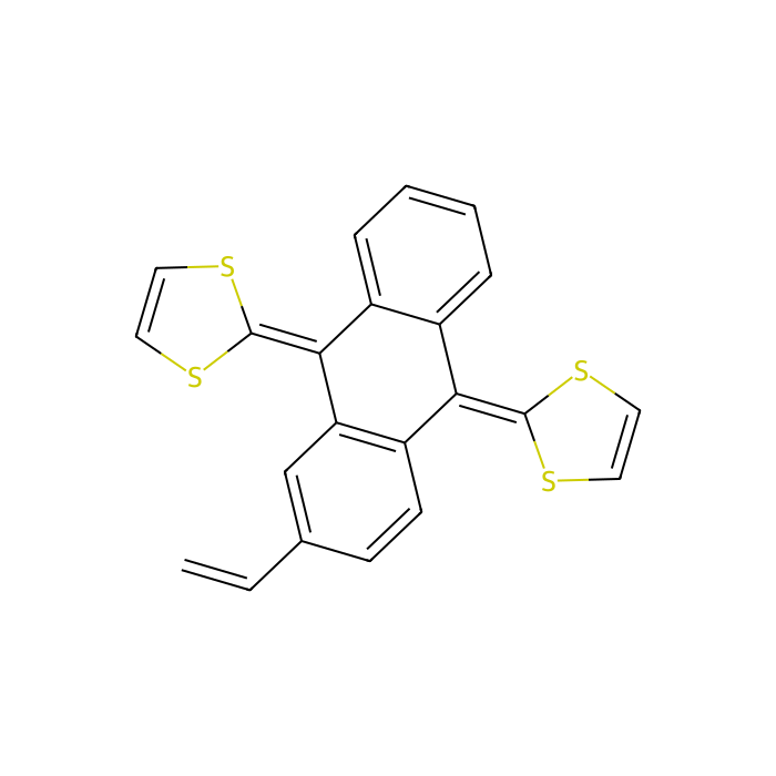 2,2'-(2-乙烯基蒽-9,10-二亚基)双(1,3-二硫杂环戊二烯)