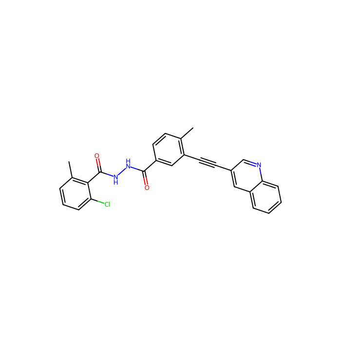 Vodobatinib (K0706), ABL 原癌基因 1 抑制剂；非受体酪氨酸激酶