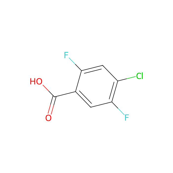 4-氯-2,5-二氟苯甲酸