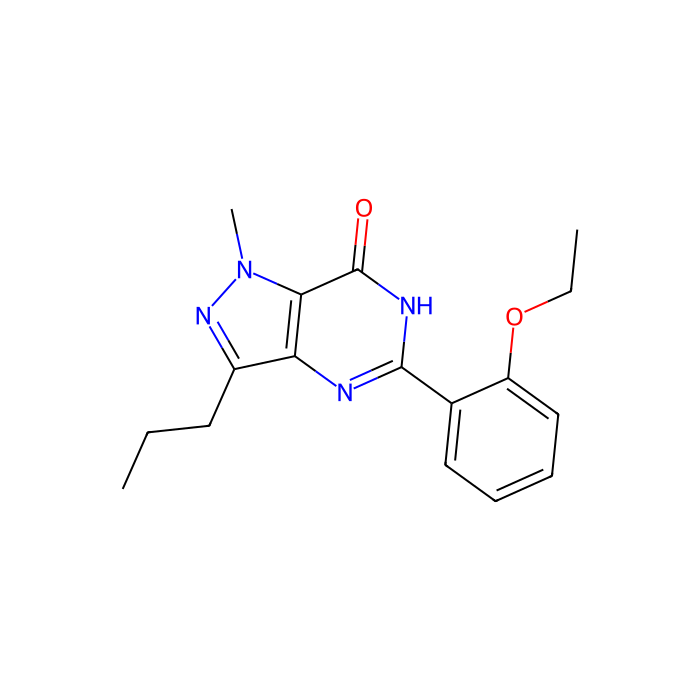 5-(2-乙氧苯基)-1-甲基-3-丙基-1,6-二氢-7H-吡唑并[4,3-D]嘧啶-7-酮
