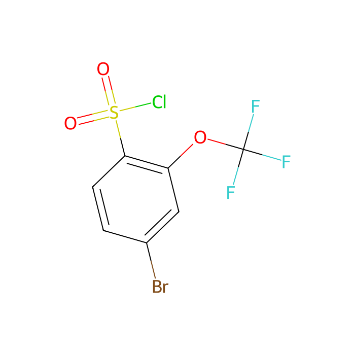 4-溴-2-(三氟甲氧基)苯磺酰氯