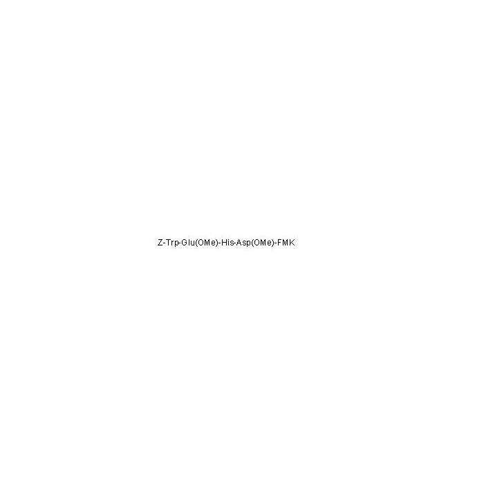 Z-WEHD-FMK,caspase-1，caspase-5和组织蛋白酶B的细胞渗透性抑制剂
