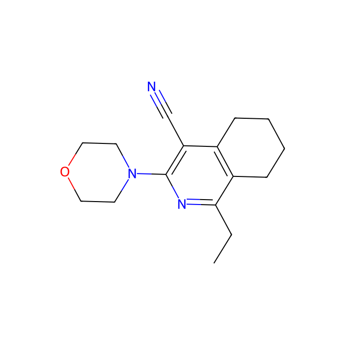 1-Ethyl-3-morpholin-4-yl-5,6,7,8-tetrahydroisoquinoline-4-carbonitrile