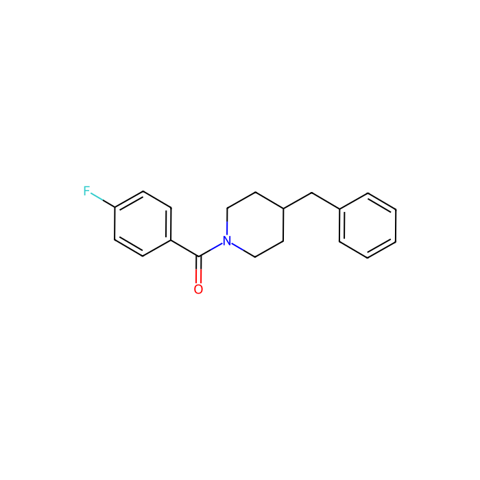 (4-benzylpiperidin-1-yl)(4-fluorophenyl)methanone