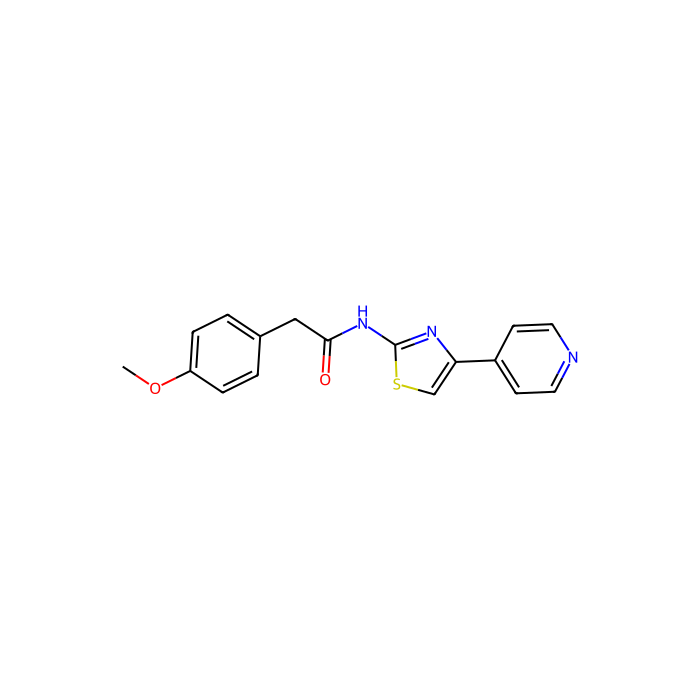 2-(4-methoxyphenyl)-N-(4-(pyridin-4-yl)thiazol-2-yl)acetamide