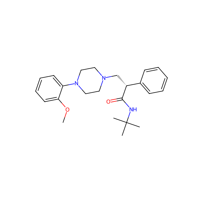 (+)-WAY 100135, 5-HT 1B 受体拮抗剂；5-HT 1D 受体拮抗剂